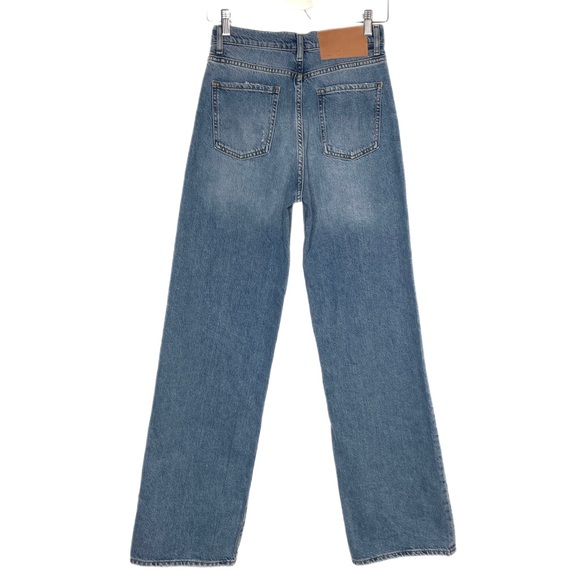 New Zara The Boo High Rise Wide Leg Jeans - Picture 2 of 14